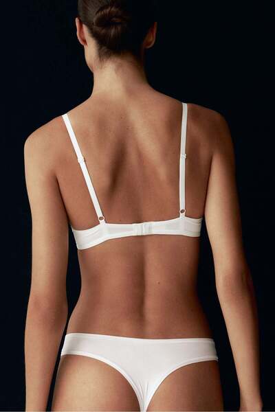 H&M Padded non-wired microfibre bra