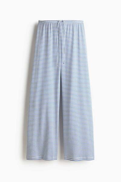 H&M Ribbed drawstring trousers