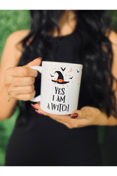 Hepsi Enteresan Chocolate Halloween Cup in a Box, Halloween Cup,'I Am a Witch', I'M a Witch