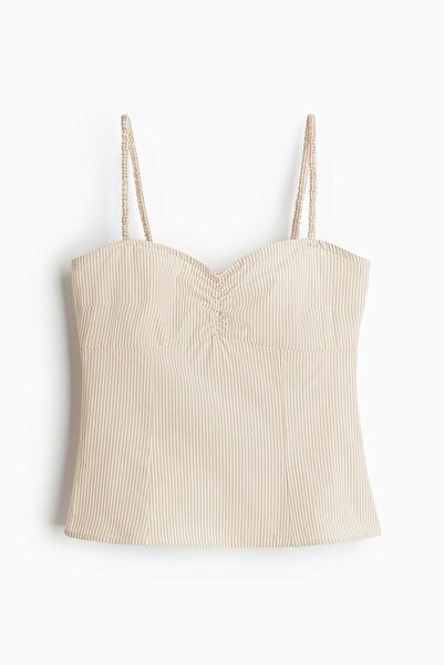 H&M Gathered strappy top