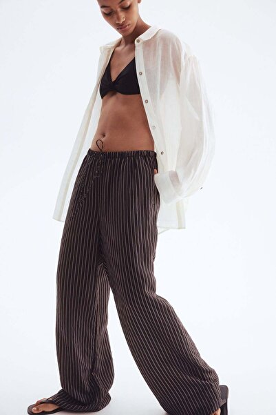 H&M Wide drawstring trousers