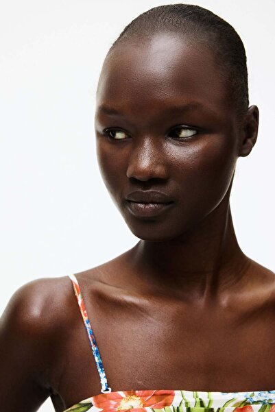 H&M Pleated bandeau dress