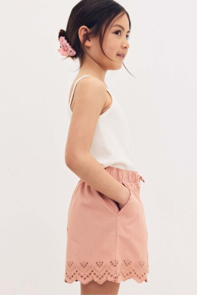 H&M Broderie anglaise cotton shorts