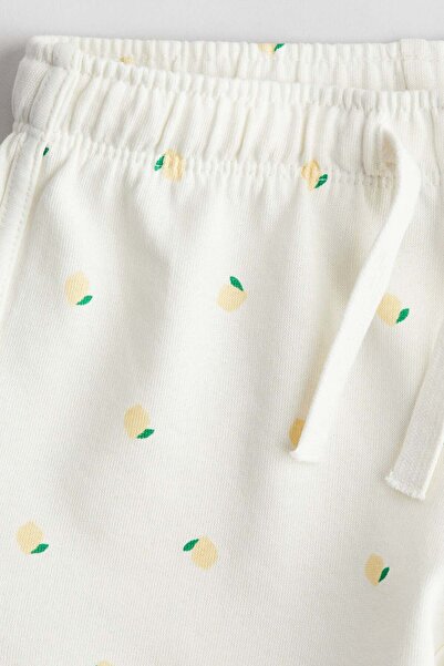 H&M Cotton sweatshirt shorts