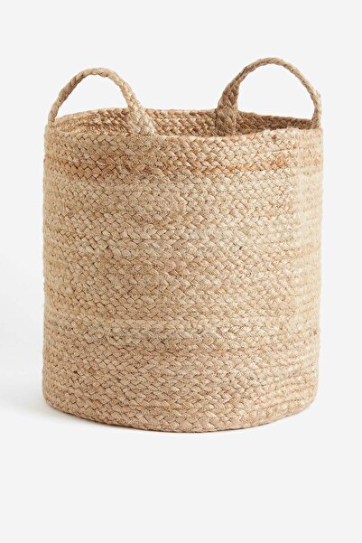 H&M Large jute storage basket