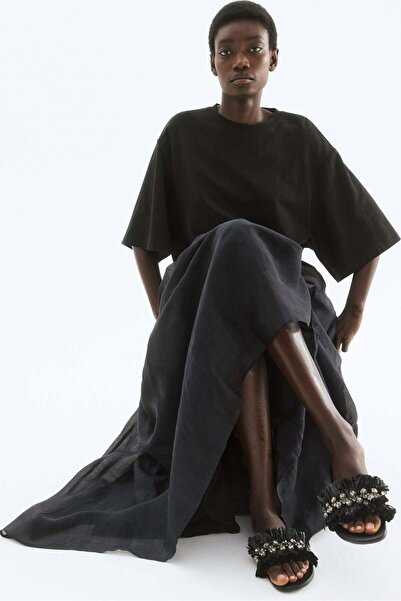 H&M Rhinestone-embellished sandals