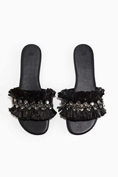 H&M Rhinestone-embellished sandals