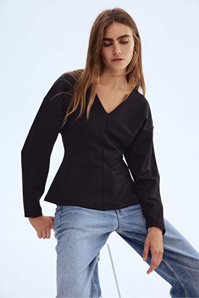 H&M قميص غوص بخصر