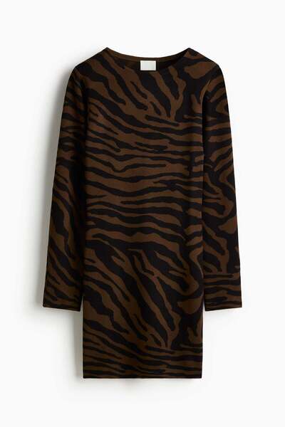 H&M Jacquard-knit dress