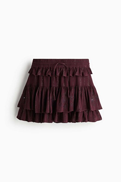 H&M Flounced mini skirt