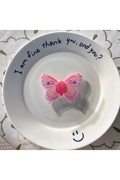 EDELFU Popsocket Yapışkanlı Kelebek Telefon Tutacağı Kelebek Şekilli Akrilik ...