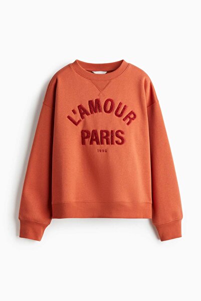 H&M Text-motif sweatshirt