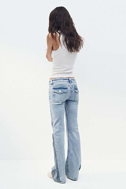 H&M Flared Low Jeans