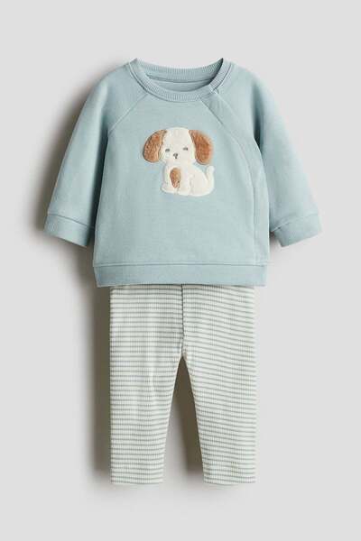 H&M 2-piece cotton set