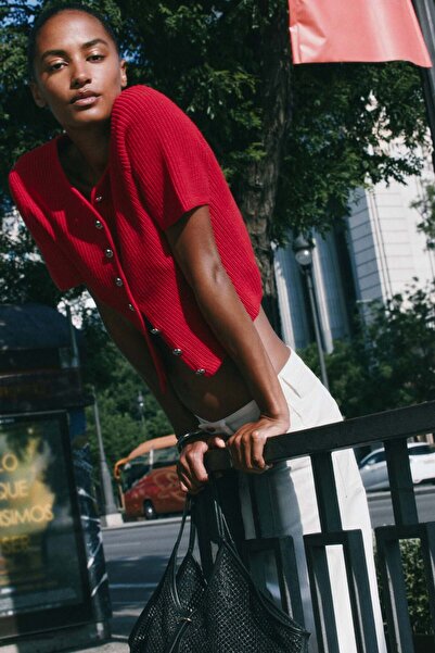 H&M Rib-knit cardigan