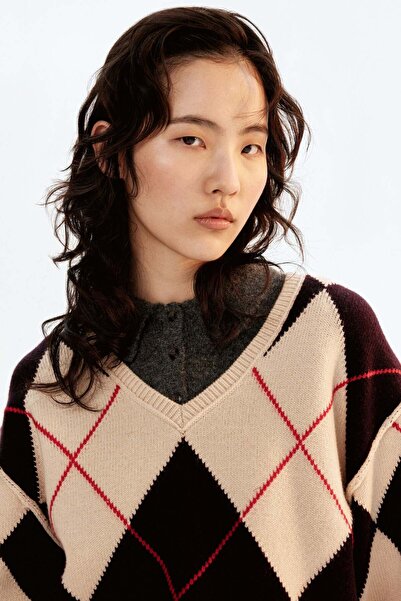 H&M Jacquard-knit wool jumper