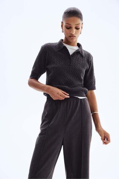 H&M Crease-leg trousers