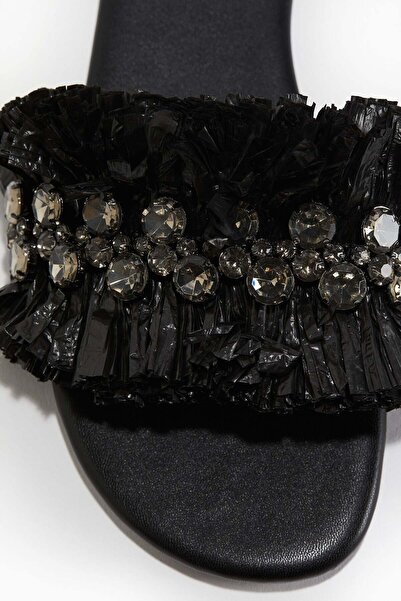 H&M Rhinestone-embellished sandals