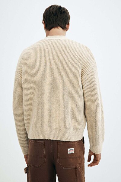 H&M Loose Fit Rib-knit cardigan