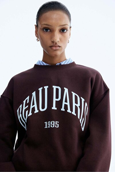 H&M Text-motif sweatshirt