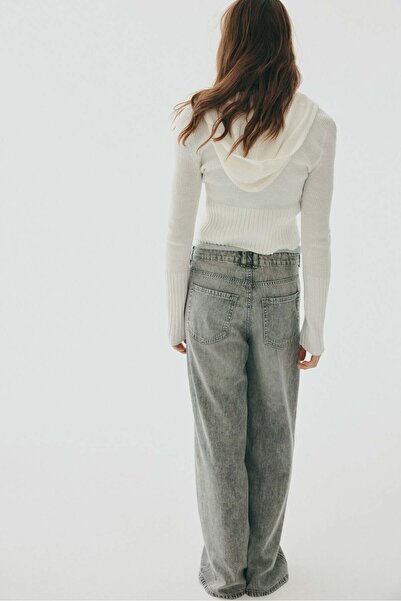 H&M Hooded zip-through cardigan