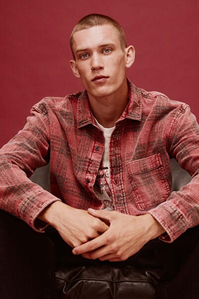 H&M Loose Fit Flannel shirt