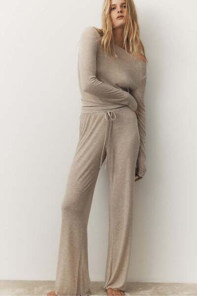 H&M بيجاما مضلعة