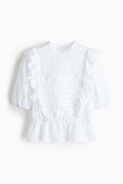 H&M Embroidered blouse