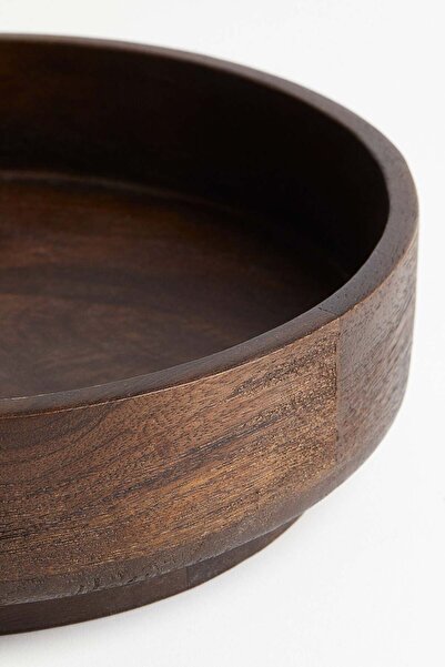 H&M Large mango wood bowl
