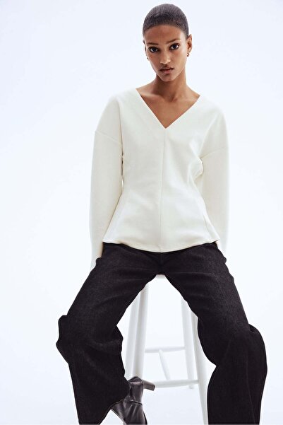 H&M قميص غوص بخصر