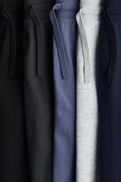 H&M 5-pack cotton jersey joggers