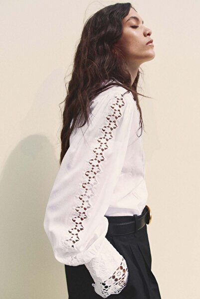 H&M Embroidered blouse