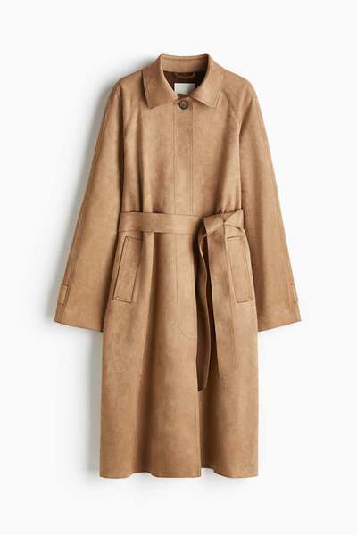 H&M Tie-belt coat