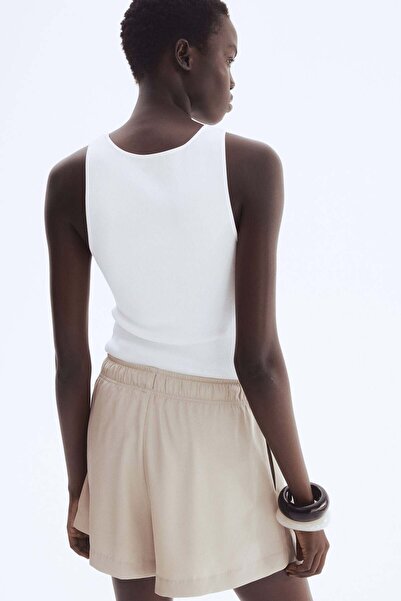 H&M Twill drawstring shorts