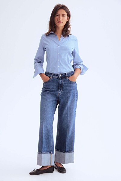 H&M Stretchy cotton shirt