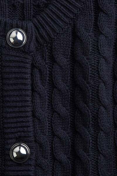 H&M كارديجان محبوك بالكابل