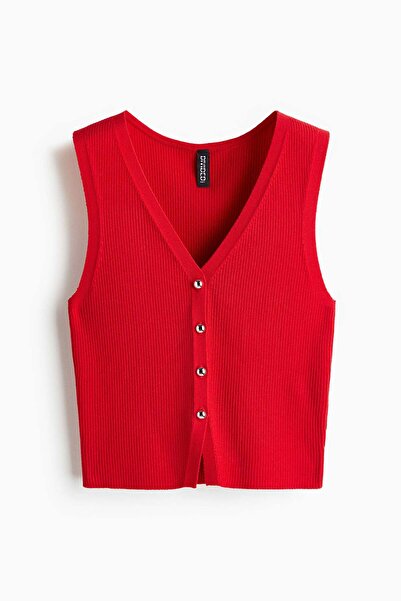 H&M Button-front sweater vest