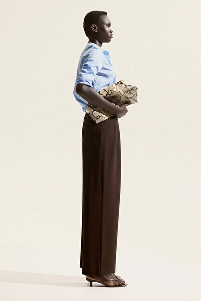 H&M Buckle-detail tailored trousers