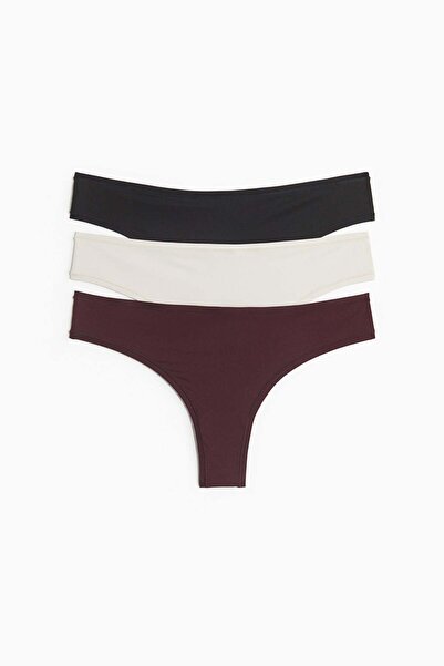 H&M 3-pack microfibre Brazilian briefs