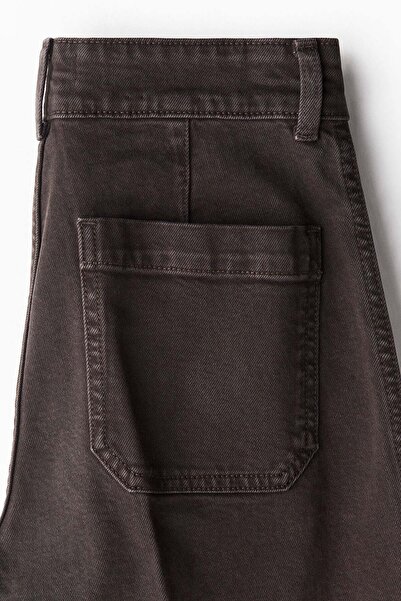 H&M Wide High Ankle Jeans