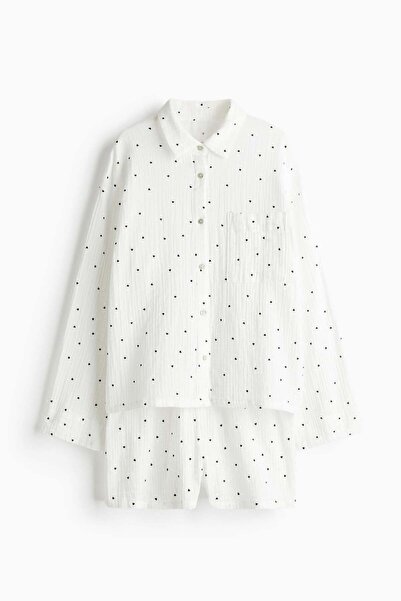 H&M Pyjama shirt and shorts