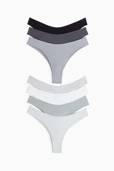 H&M 7-pack cotton Brazilian briefs
