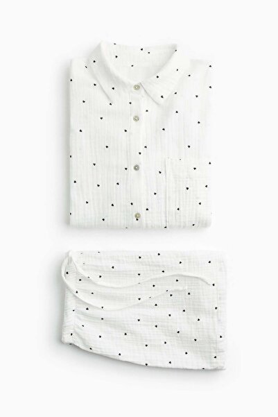 H&M Pyjama shirt and shorts