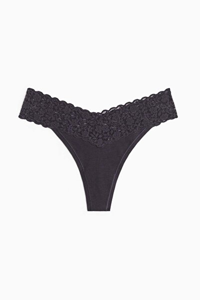H&M 10-pack lace thong briefs