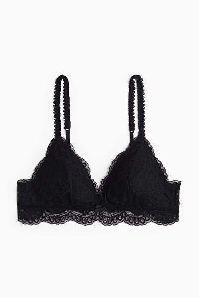 H&M Padded soft lace bra