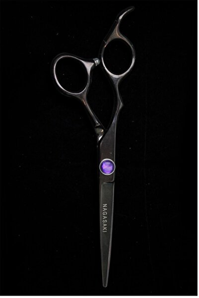 Nagasaki KUAFÖR SALONLARI İÇİN SAÇ KESİM MAKASI 6'' Inç 59 No Sol El Makası