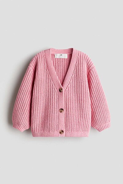 H&M Chenille-knit cardigan