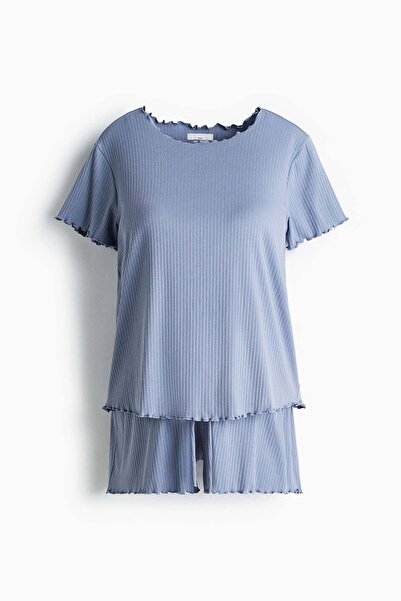 H&M بيجاما ماما المضلعة