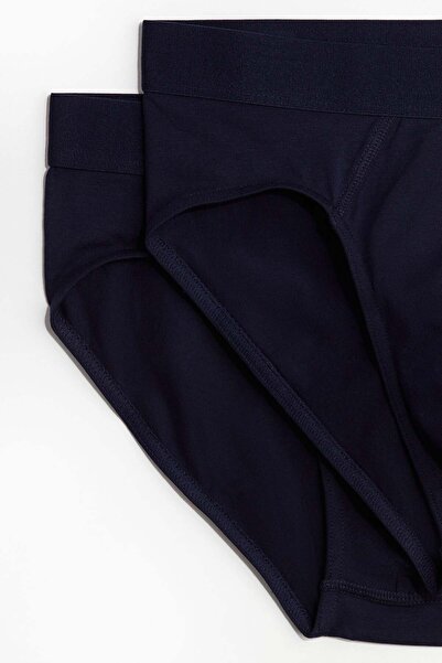 H&M مجموعة من 3 سراويل داخلية قطنية