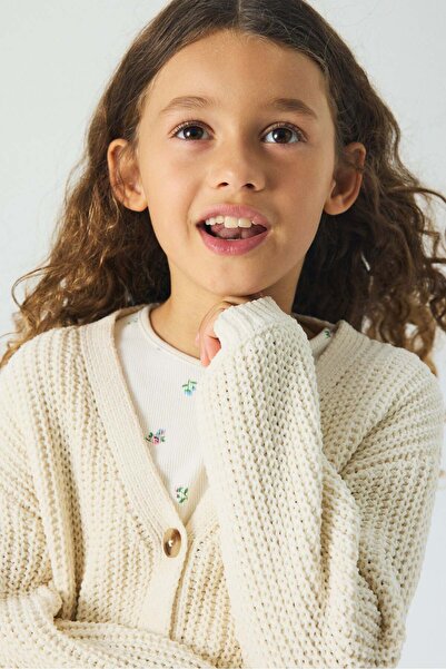 H&M Chenille-knit cardigan